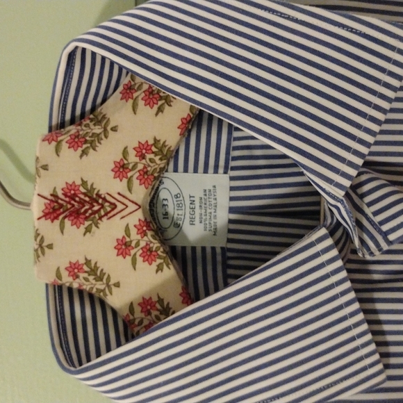 Men's Brooks Brothers strip button down 16-33 - Picture 1 of 7
